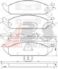 DODGE 05016227AA Brake Pad Set, disc brake